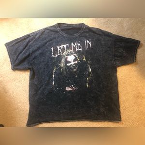 WWE Bray Wyatt Let Me In Tee Shirt 3XL Acid Wash Black Gray